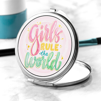 Girls Rul The World Makyaj Aynası - Thumbnail