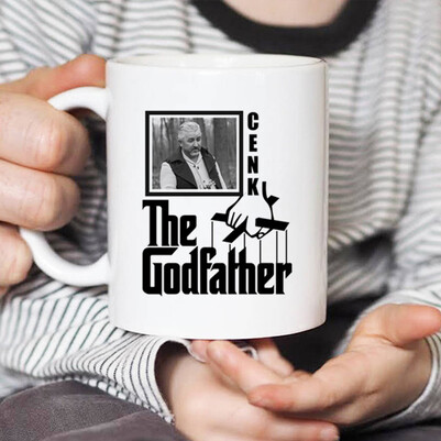 Godfather İsimli ve Fotoğraflı Kupa Bardak - Thumbnail