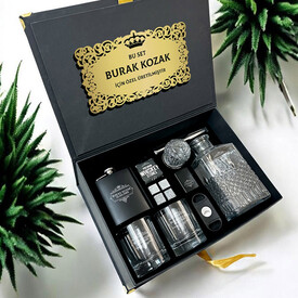 Golden Barrel Premium Viski Hediye Kutusu - Thumbnail