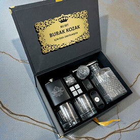 Golden Crown Premium Viski Hediye Kutusu - Thumbnail