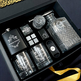 Golden Elite Premium Viski Hediye Kutusu - Thumbnail