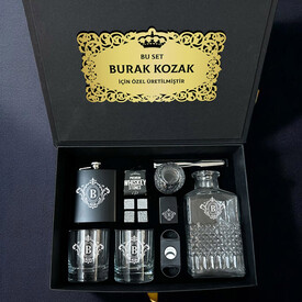  - Golden Monarch Premium Viski Hediye Kutusu