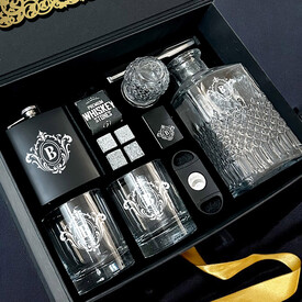 Golden Monarch Premium Viski Hediye Kutusu - Thumbnail