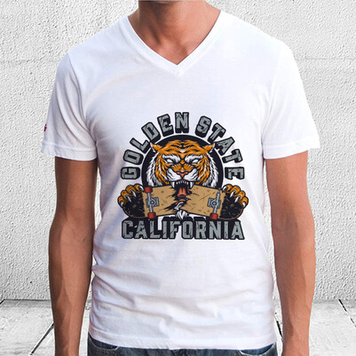 Golden State California Tişört - Thumbnail