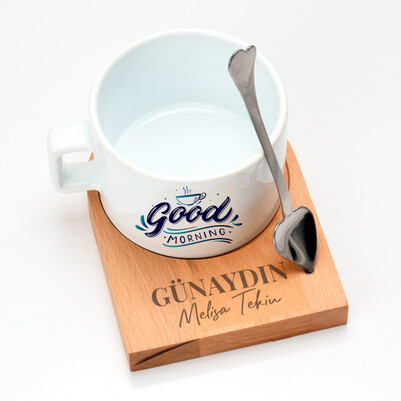 Good Morning Lüks Çay Fincanı - Thumbnail