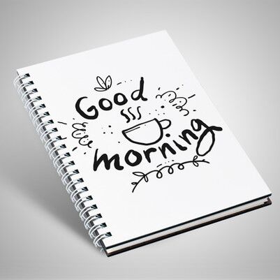 Good Morning Motto Tasarım Defter - Thumbnail