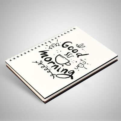 Good Morning Motto Tasarım Defter - Thumbnail