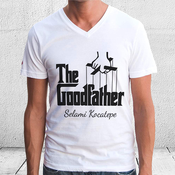 GoodFather - İsme Özel İyi Baba Tişörtü