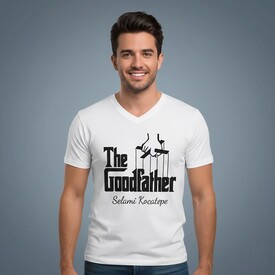  - GoodFather - İsme Özel İyi Baba Tişörtü