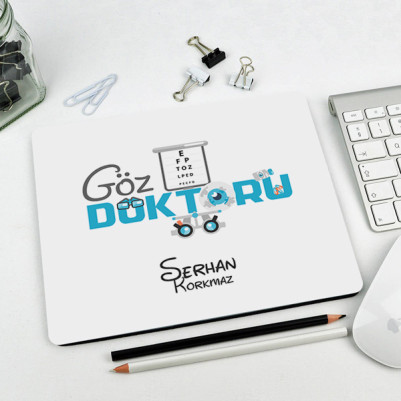  - Göz Doktoruna İsme Özel Mousepad