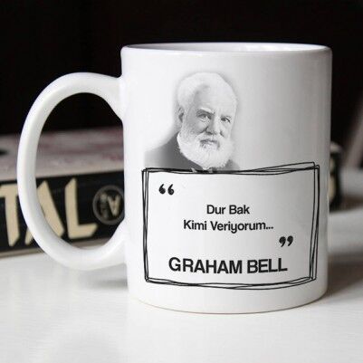 Graham Bell Esprili Kupa Bardak - Thumbnail