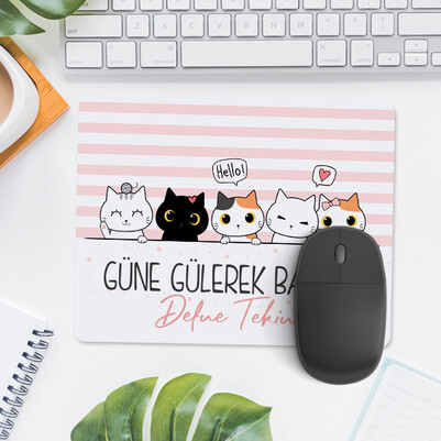  - Güne Gülerek Başla Sevimli Mousepad