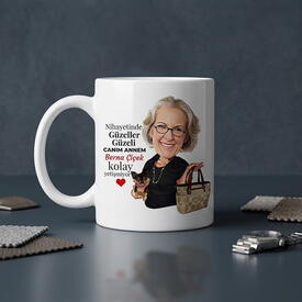  - Gurur Okşayıcı Anne Karikatürlü Kupa Bardak