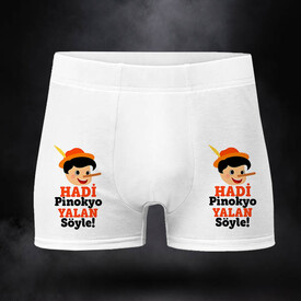 Hadi Yalan Söyle Esprili Erkek Boxer - Thumbnail