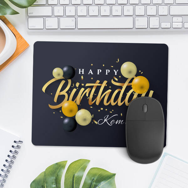 Happy Birthday İsimli Mousepad