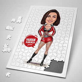  - Havalı Hatun Karikatürlü Puzzle