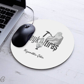  - Hediyelik Heykeltıraş Temalı Yuvarlak Mousepad