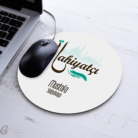  - Hediyelik İlahiyatçı Temalı Yuvarlak Mousepad