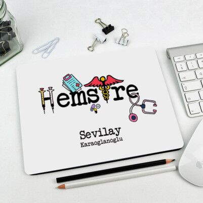  - Hemşirelere Özel Mesleki Mousepad