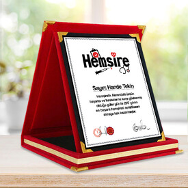  - Hemşirelere Özel Plaket