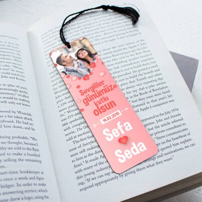  - Her Sayfada Aşkımız Kitap Okuma Ayracı