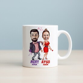  - Hiçbir Yere Bırakmam Karikatürlü Kupa Bardak