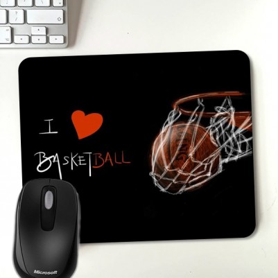  - I Love Basketball Mouasepad