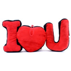 I Love You Peluş Yastık - Thumbnail