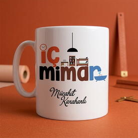  - İç Mimarlara Hediye Kupa Bardak