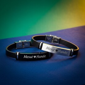 İki İsimli Kalpli Sevgili Bileklikleri - Thumbnail