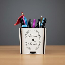  - İki İsimli Sevgililere Özel Kalemlik