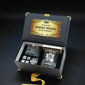 Imperial Crown Lüks Viski Hediye Kutusu - Thumbnail