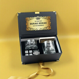  - Imperial Platinum Crown Lüks Viski Hediye Kutusu