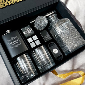 Imperial Platinum Crown Premium Viski Hediye Kutusu - Thumbnail