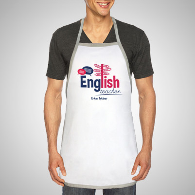 İngilizce Öğretmenine Hediye Mutfak Önlüğü - Thumbnail