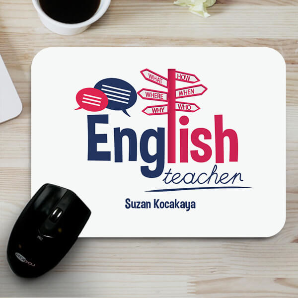 İngilizce Öğretmenlerine Hediye Mousepad