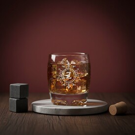  - İsim Baş Harfli Şık Adora Viski Kadehi
