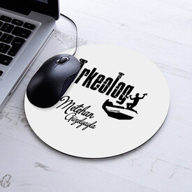  - İsimli Arkeolog Temalı Yuvarlak Mousepad