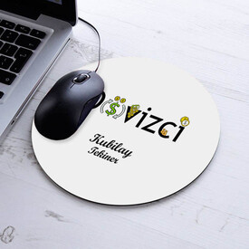  - İsimli Dövizci Temalı Yuvarlak Mousepad