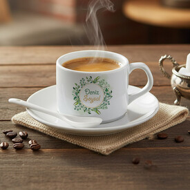 İsimli Hediyelik Kişiye Özel Nescafe Fincanı - Thumbnail