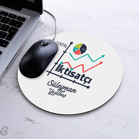  - İsimli İktisatçılara Özel Yuvarlak Mousepad