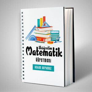  - İsimli İlköğretim Matematik Öğretmeni Defter