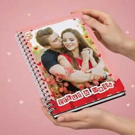  - İsimli ve Fotoğraflı Sevgili Defteri