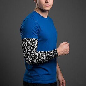  - İskelet ve Kemik Desenli Erkek Kol Çorabı