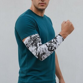  - İsme Özel Alacalı Bulacalı Desenli Kol Çorabı