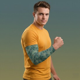  - İsme Özel Bisiklet Desenli Erkek Kol Çorabı