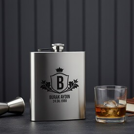  - İsme Özel Kanyak Matarası