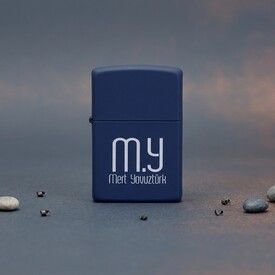  - Kişiye Özel Lacivert Çakmak