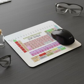  - İsme Özel Periyodik Cetvel Mousepad