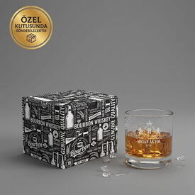 - İsme Özel Prestijli Viski Bardağı